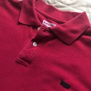 Levi’s Red Polo T-Shirt (M)